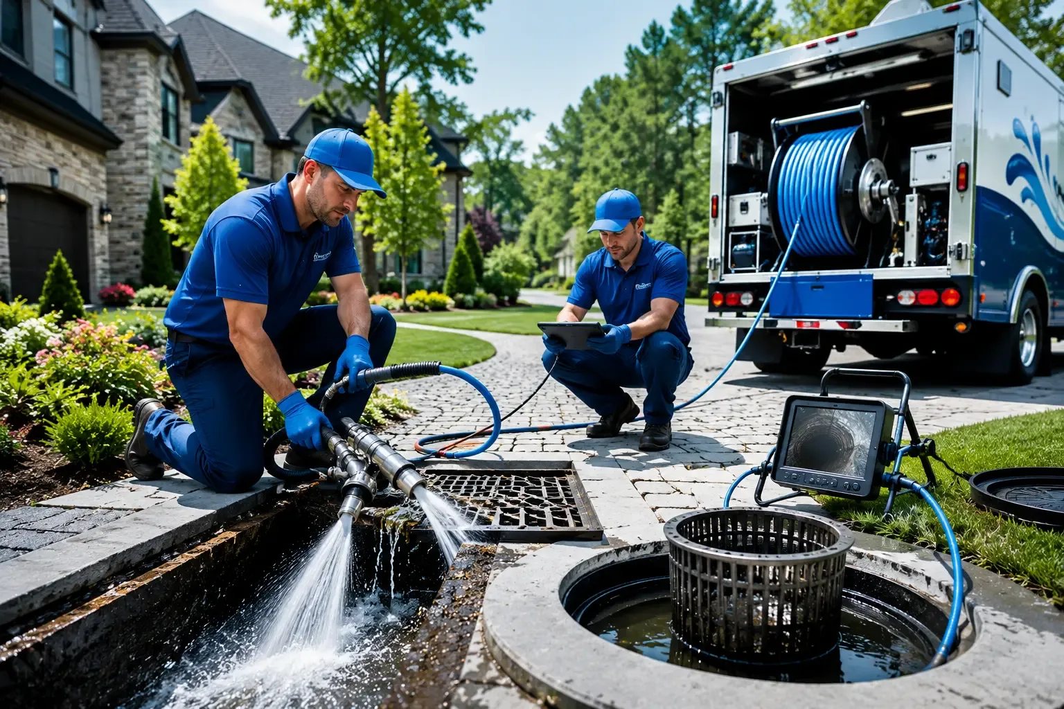 Local outdoor drain cleaning professionals in Lomax, IL