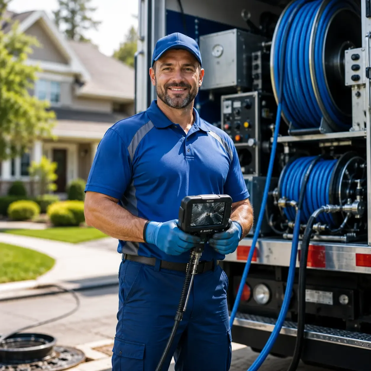 Local outdoor drain cleaning specialists in Lomax, IL